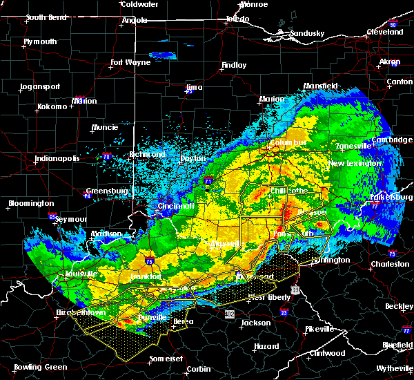 Interactive Hail Maps Hail Map for Chillicothe, OH