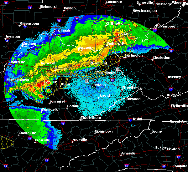Interactive Hail Maps Hail Map for Mount Sterling, KY
