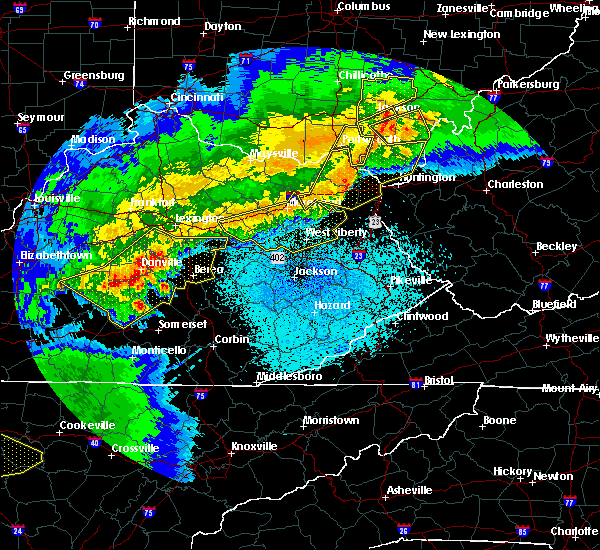 Interactive Hail Maps Hail Map for Eubank, KY