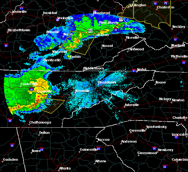 Interactive Hail Maps Hail Map for Athens, TN