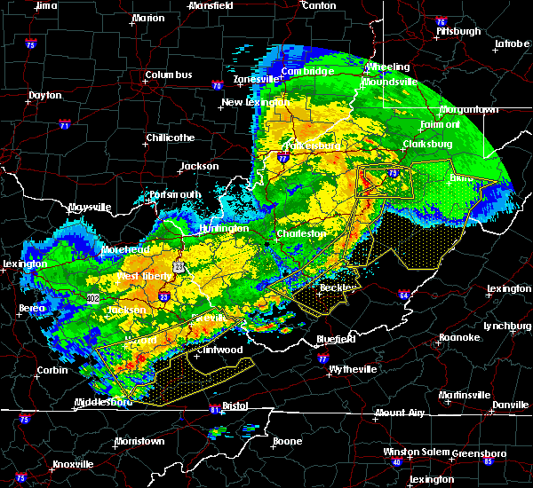 Interactive Hail Maps Hail Map for Oak Hill, WV