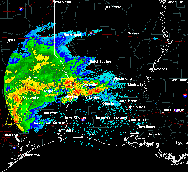 Interactive Hail Maps Hail Map for South Toledo Bend, TX