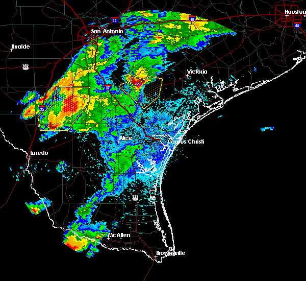 Interactive Hail Maps Hail Map for Beeville, TX