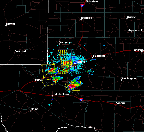 Interactive Hail Maps Hail Map for McCamey, TX