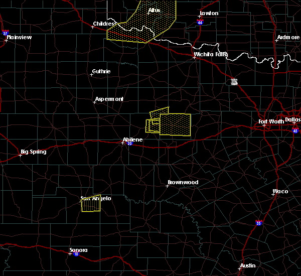 Interactive Hail Maps Hail Map for Breckenridge, TX