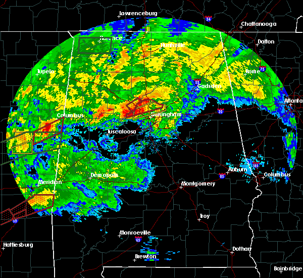 Interactive Hail Maps Hail Map for Hayden, AL