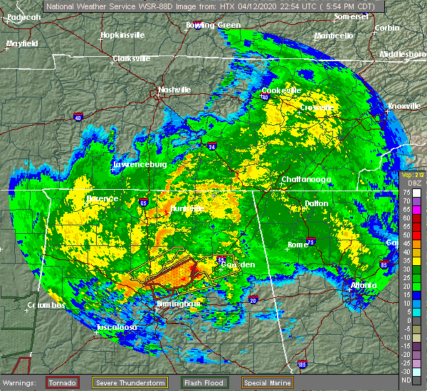 Interactive Hail Maps Hail Map for Gadsden, AL