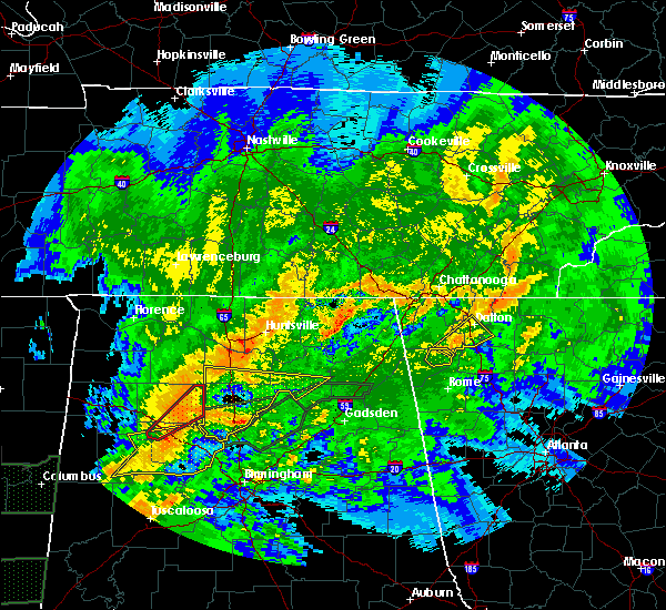 Interactive Hail Maps Hail Map for Summerville, GA