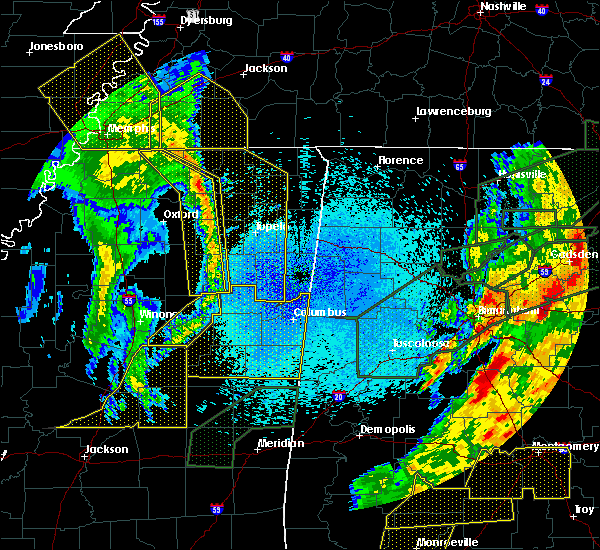 Interactive Hail Maps Hail Map for Tupelo, MS