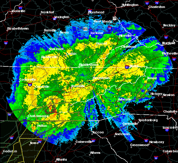 Interactive Hail Maps Hail Map for Athens, TN