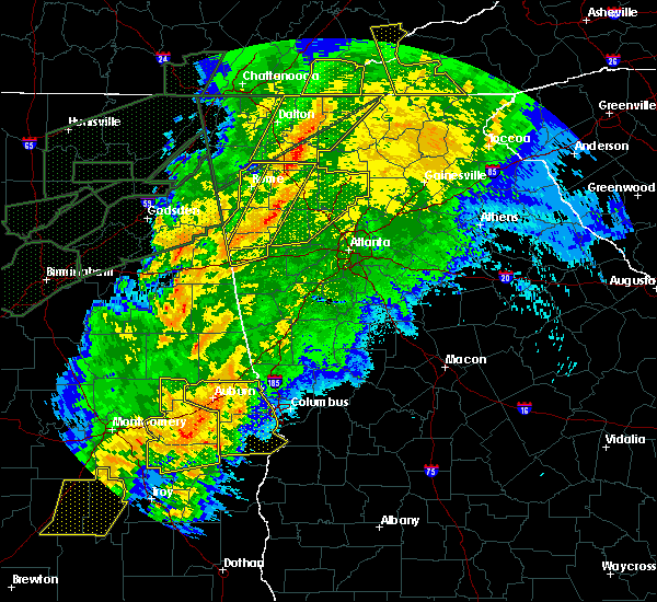 Interactive Hail Maps Hail Map for Cartersville, GA