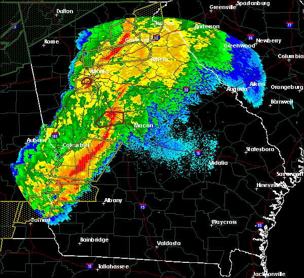 Interactive Hail Maps Hail Map for Macon, GA