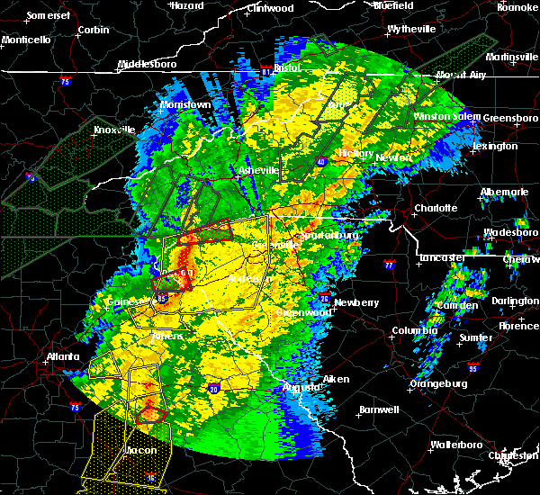 Interactive Hail Maps Hail Map for Westminster, SC