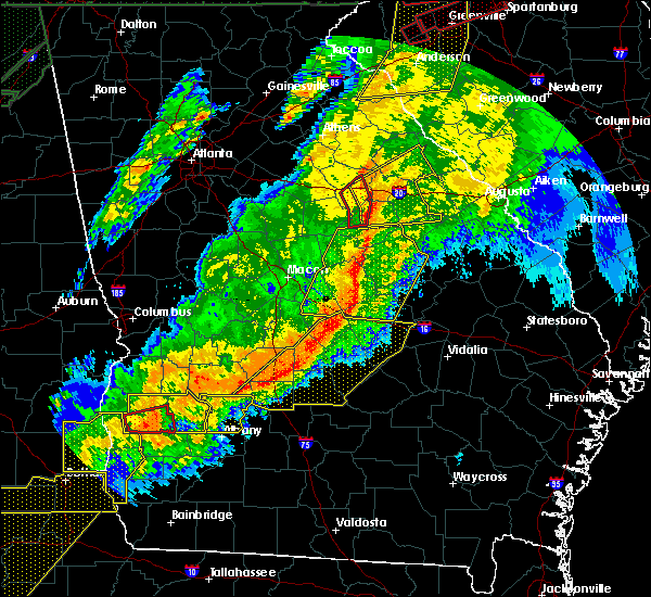 Interactive Hail Maps Hail Map for Greensboro, GA