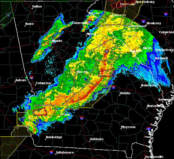 Interactive Hail Maps Hail Map for Oconee, GA