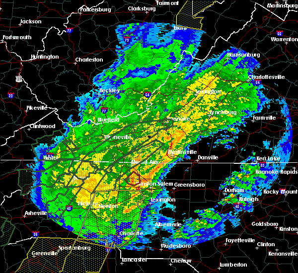 Interactive Hail Maps Hail Map for Rocky Mount, VA