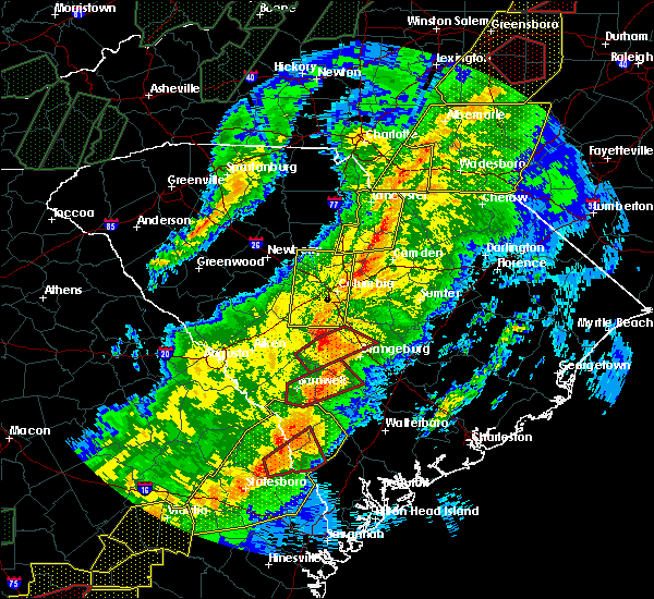 Interactive Hail Maps Hail Map for Orangeburg, SC