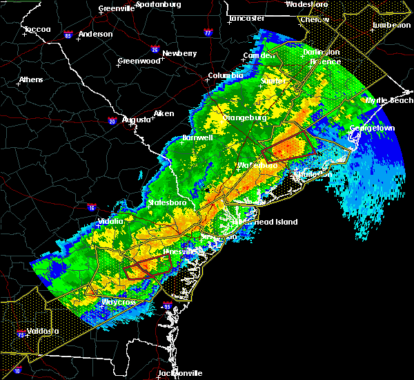 Interactive Hail Maps Hail Map for Hinesville, GA