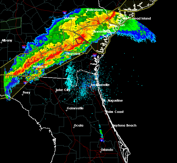 Interactive Hail Maps Hail Map for Jesup, GA