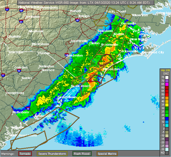 Interactive Hail Maps Hail Map for Burgaw, NC