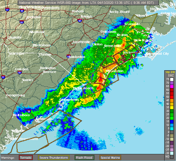 Interactive Hail Maps Hail Map for Oak Island, NC