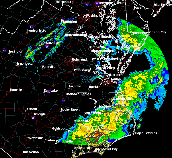 Coinjock Nc Weather Map Graphical Interactive Hail Maps Hail Map for Coinjock, NC