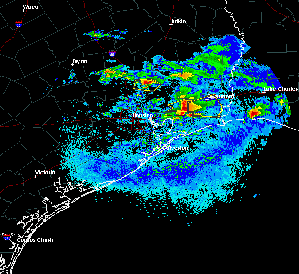 Interactive Hail Maps Hail Map for Devers, TX