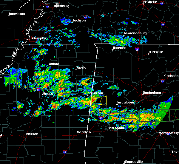 Interactive Hail Maps Hail Map for Ethelsville, AL
