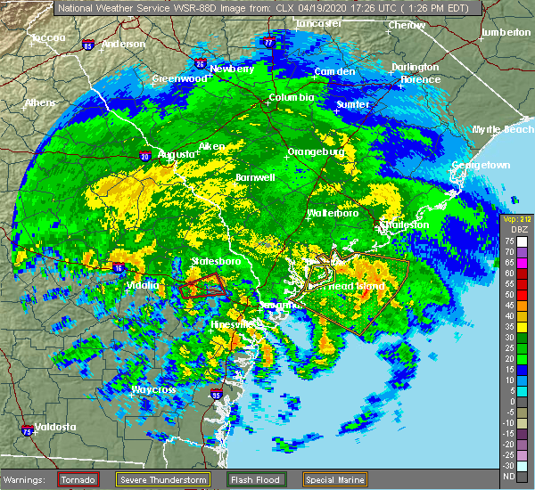 Interactive Hail Maps Hail Map for Pembroke, GA