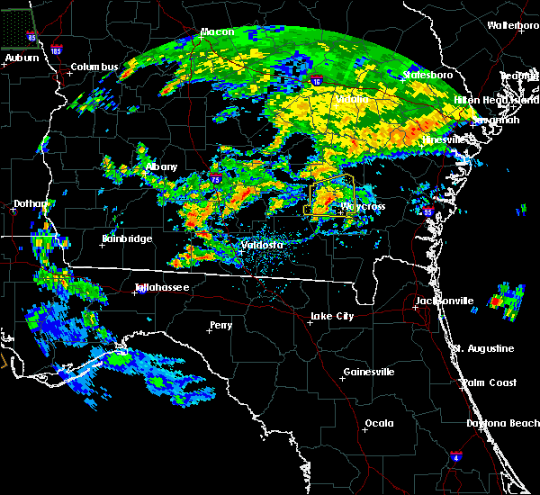 Interactive Hail Maps Hail Map for Waycross, GA
