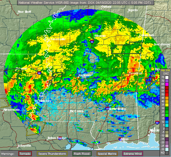 Interactive Hail Maps Hail Map for Meridian, MS