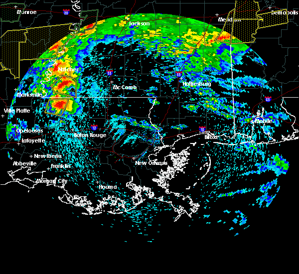 Interactive Hail Maps Hail Map for St. Francisville, LA