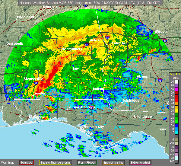 Interactive Hail Maps Hail Map for Goshen, AL