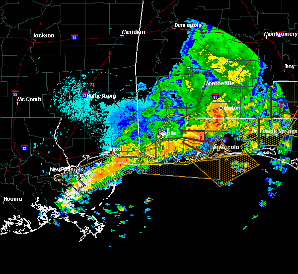 Interactive Hail Maps Hail Map for Milton, FL