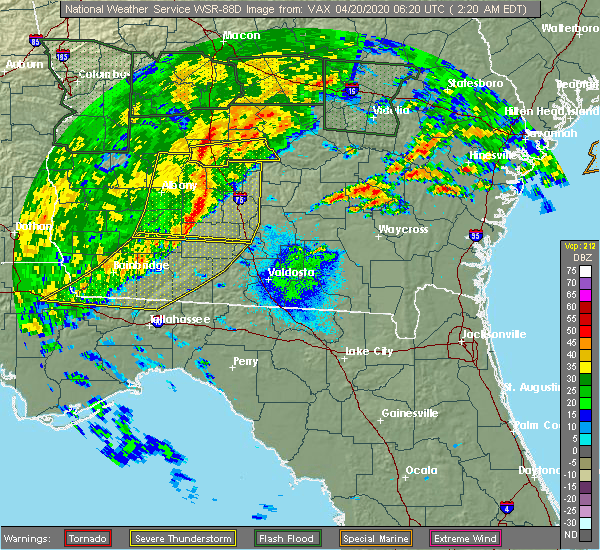 Interactive Hail Maps Hail Map for Sylvester, GA