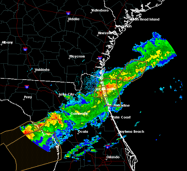 Interactive Hail Maps Hail Map for Jacksonville, FL