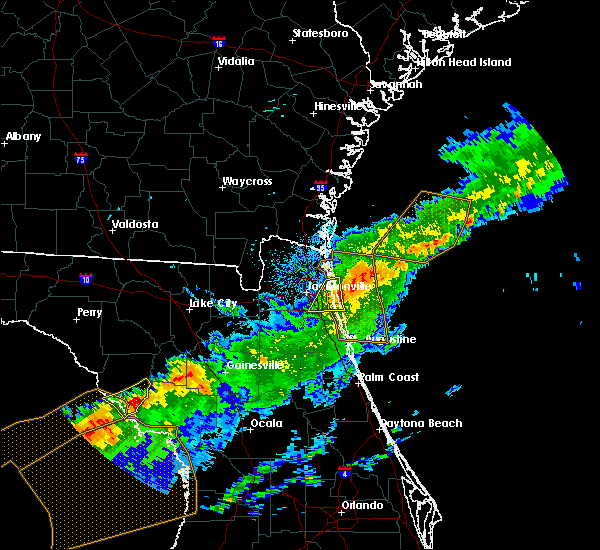 Interactive Hail Maps Hail Map for Williston Highlands, FL