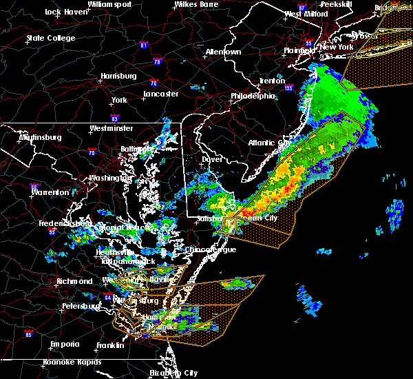 Interactive Hail Maps Hail Map for Ocean Pines, MD