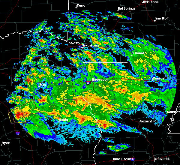 Interactive Hail Maps Hail Map for Oakwood, TX