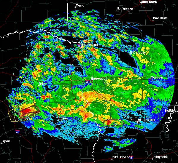Interactive Hail Maps Hail Map for Oakwood, TX