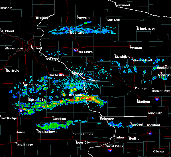 Interactive Hail Maps Hail Map for Prairie du Chien, WI