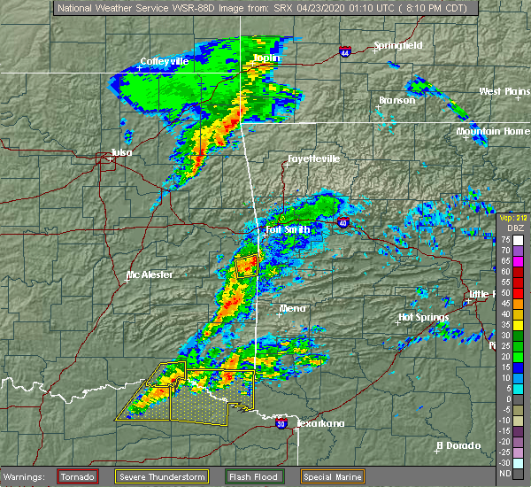 Interactive Hail Maps Hail Map for Valliant, OK