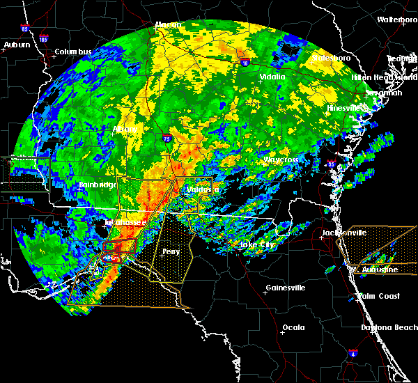 Interactive Hail Maps Hail Map for Hahira, GA