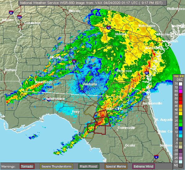 Interactive Hail Maps Hail Map for Five Points, FL
