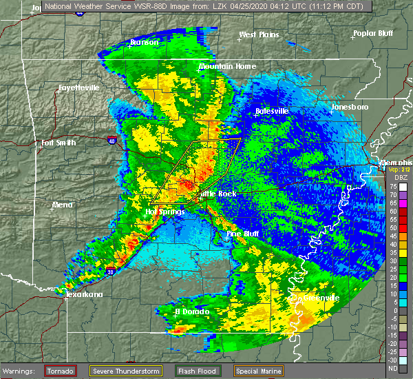 Hail Map for Cabot, AR Interactive Hail Maps
