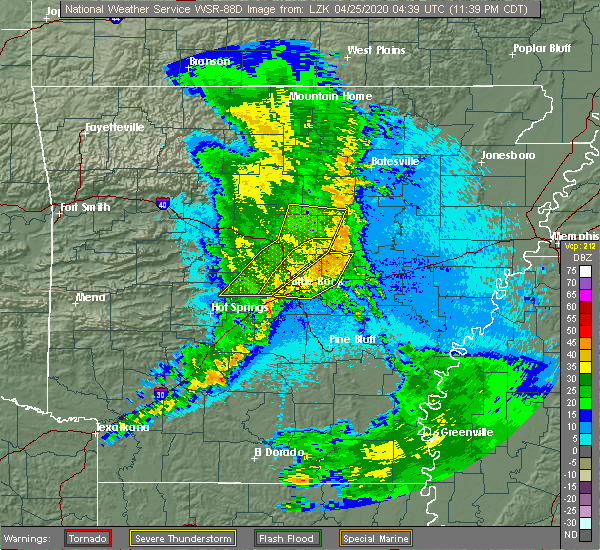 Interactive Hail Maps Hail Map for Cabot, AR