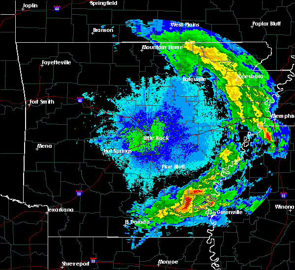 Interactive Hail Maps Hail Map for Arkansas City, AR