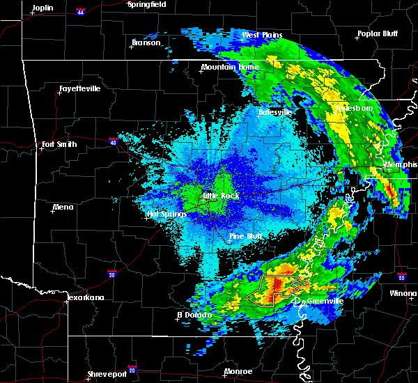 Interactive Hail Maps Hail Map for Arkansas City, AR