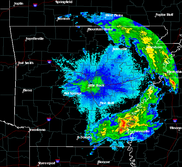 Interactive Hail Maps Hail Map for Arkansas City, AR