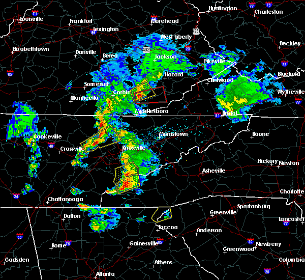 Interactive Hail Maps Hail Map for La Follette, TN